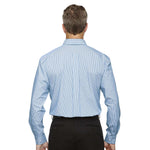 Devon & Jones - Men's Crown Collection Banker Stripe Woven Dress Shirt (D645 55)