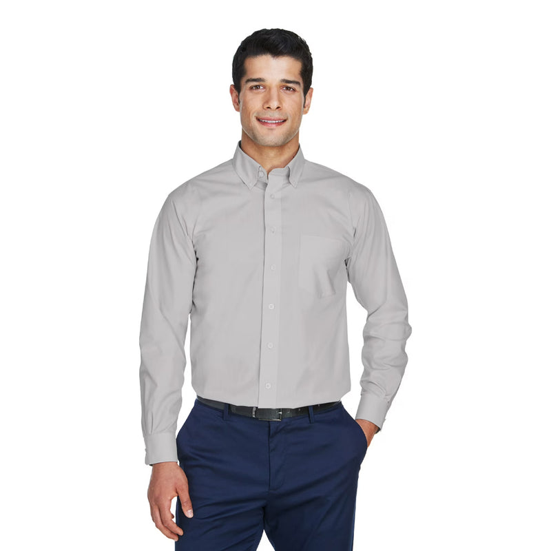 Devon & Jones - Men's Crown Collection Broadcloth Woven Dress Shirt (D620 19)