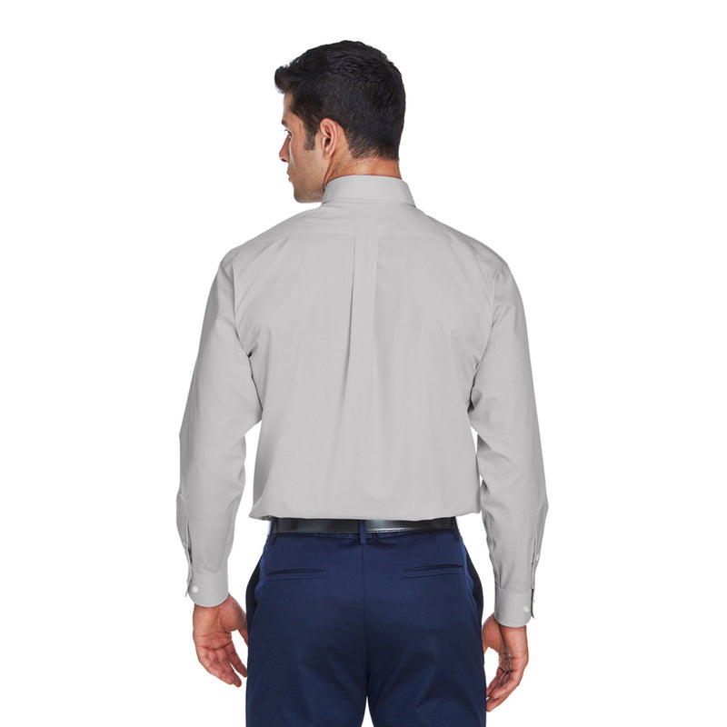 Devon & Jones - Men's Crown Collection Broadcloth Woven Dress Shirt (D620 19)