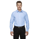 Devon & Jones - Men's Crown Collection Glen Plaid Woven Dress Shirt (DG520 85)