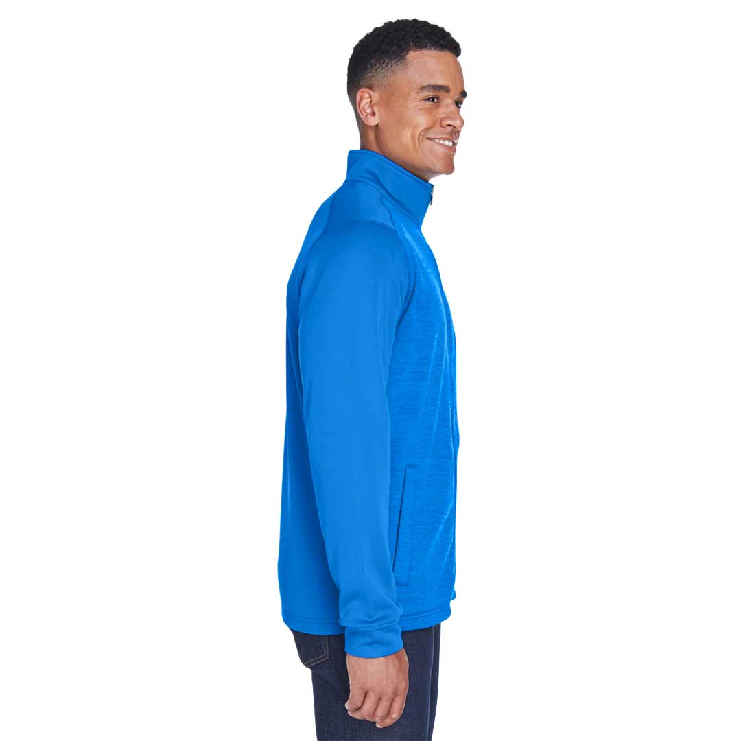 Devon & Jones - Men's Newbury Colorblock Fleece Full Zip Jacket