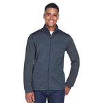 Devon & Jones - Men's Newbury Malange Fleece Full Zip Jacket (DG796 PM)