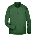 Devon & Jones - Men's Newbury Melange Fleece 1/4 Zip Pullover (DG798 RN)