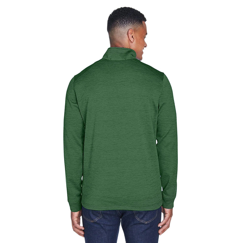 Devon & Jones - Men's Newbury Melange Fleece 1/4 Zip Pullover (DG798 RN)