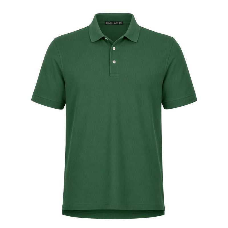 Devon & Jones - Men's Pima Pique Polo (D100 GRN)