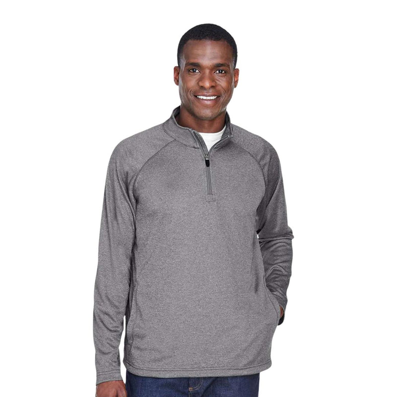 Devon & Jones - Men's Stretch Tech-Shell Compass 1/4 Zip Pullover (DG440 37)