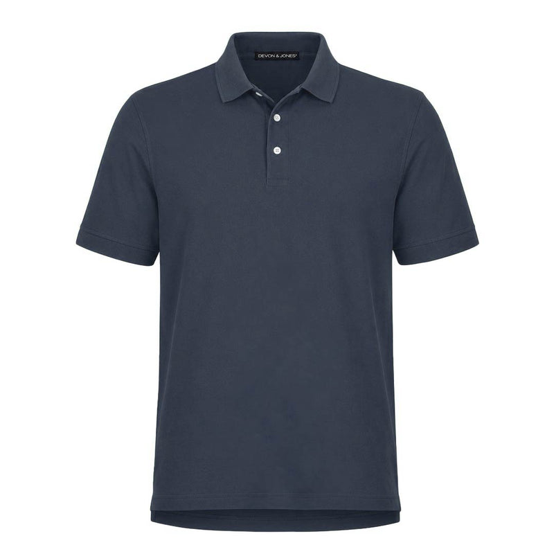 Devon & Jones - Men's Tall Pima Pique Polo (D100T NVY)