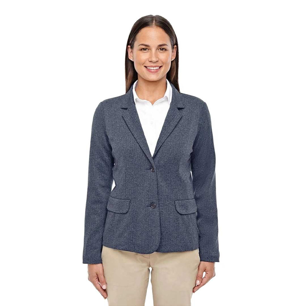Devon & Jones - Women's Double Knit Heringbone Blazer (D886W 50)