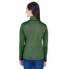 Devon & Jones - Women's Newbury Colorblock Melange Fleece Full Zip Jacket (DG796W NG)