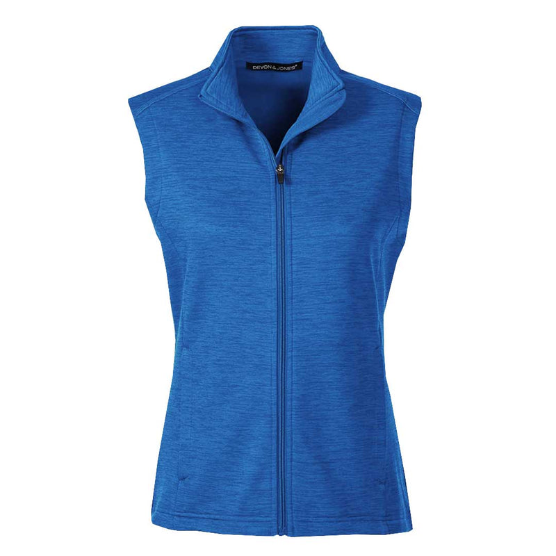 Devon & Jones - Women's Newbury MéLange Fleece Vest (DG797W NK)