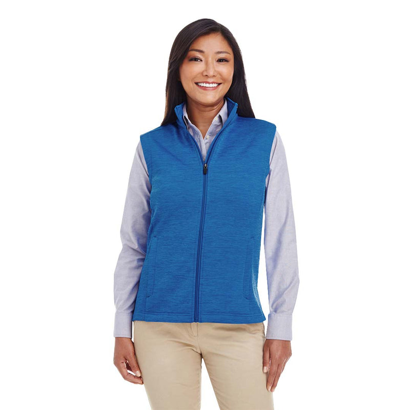 Devon & Jones - Women's Newbury MéLange Fleece Vest (DG797W NK)