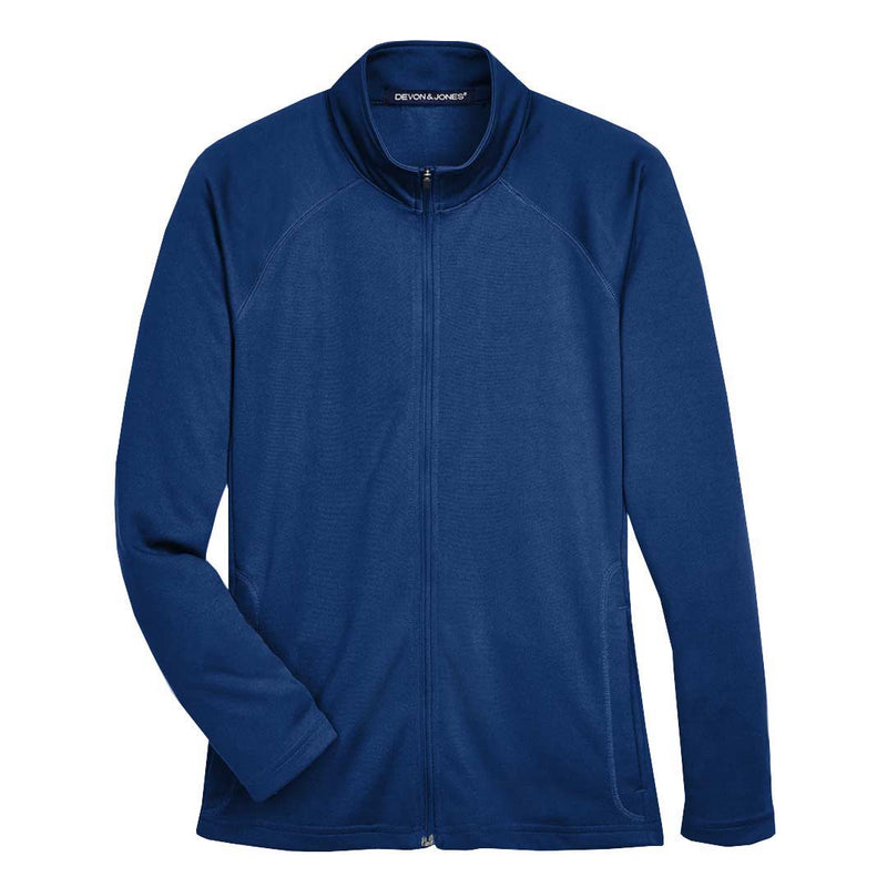 Devon & Jones - Women's Stretch Tech-Shell Compass Full Zip Jacket (DG420W 53)