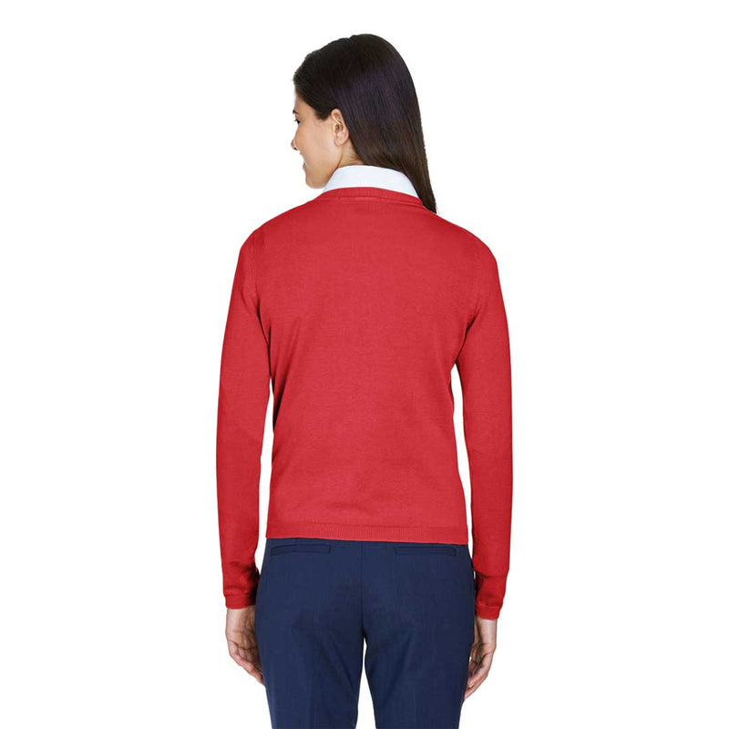 Devon & Jones - Women's V Neck Sweater (D475W 52)