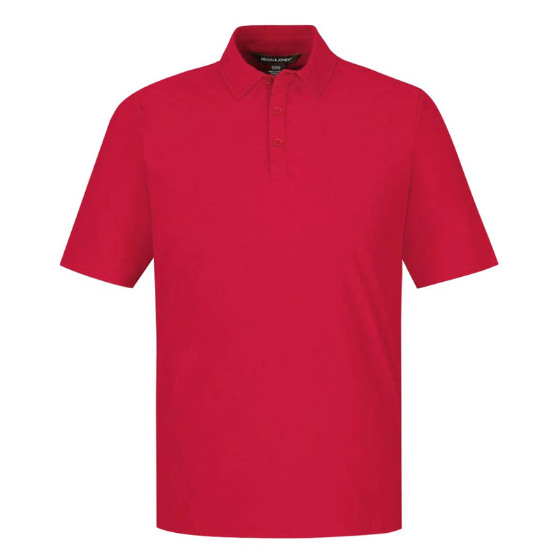 Devon & Jones - Men's CrownLux Performance Range Flex Polo (DG21 RED)