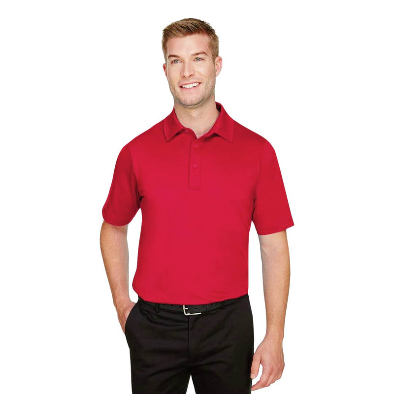 Devon & Jones - Men's CrownLux Performance Range Flex Polo (DG21 RED)