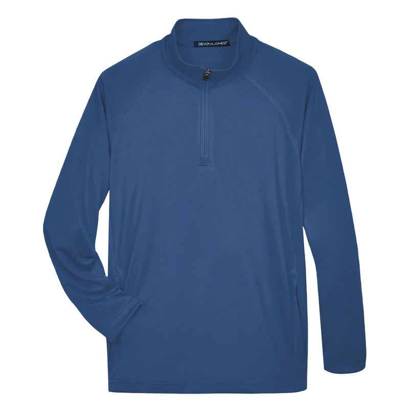 Devon & Jones - Men's Stretch Compass 1/4 Zip Pullover (DG440 53)