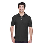 Devon & Jones - Men's Tall Pima Pique Polo (D100T BLK)