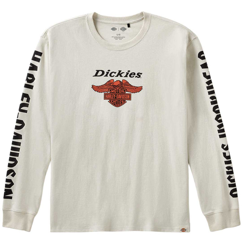 Dickies - Men's Dickies x Harley Davidson Heavyweight Long Sleeve Eagle T-Shirt (A87GHK91)