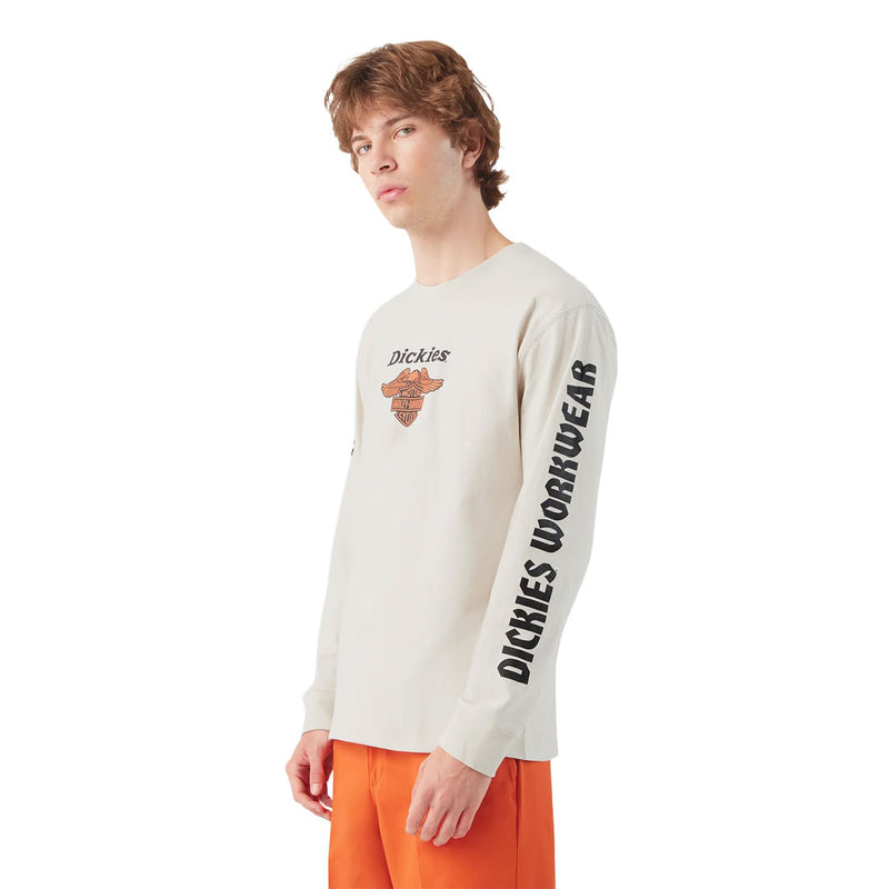Dickies - Men's Dickies x Harley Davidson Heavyweight Long Sleeve Eagle T-Shirt (A87GHK91)