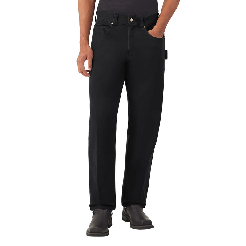 Dickies - Men's Dickies x Harley Davidson Woven Duck Carpenter Pant (A87GBBLK)