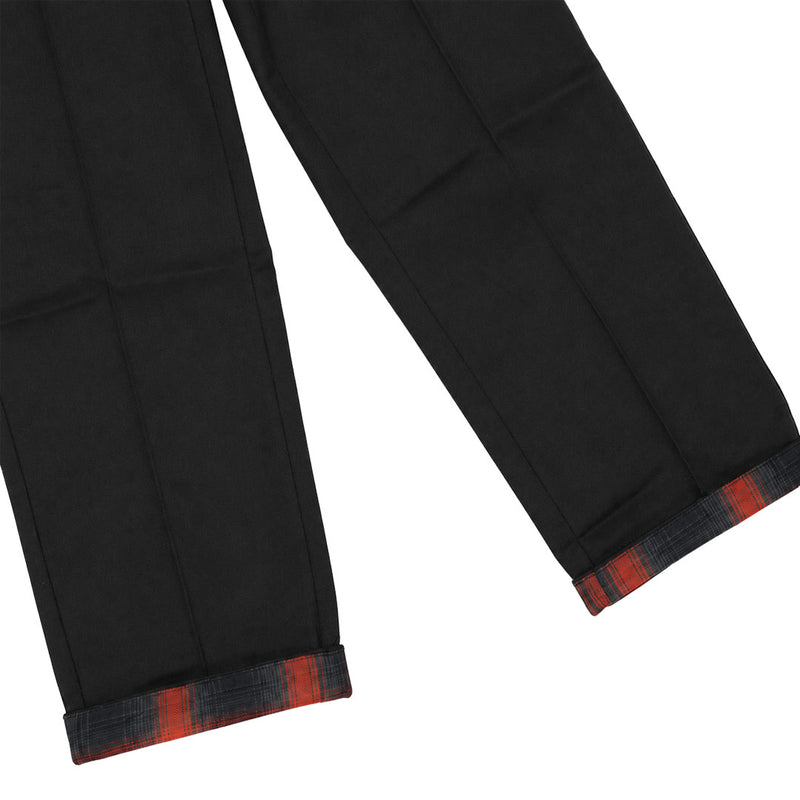 Dickies - Men's Dickies x Spitfire Wheels Flannel Lined Woven Twill Pant (A865SBLK)