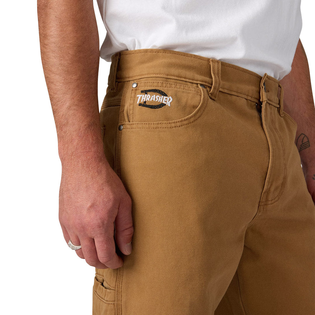 Dickies - Men's Dickies x Thrasher Double Knee Woven Duck Pant