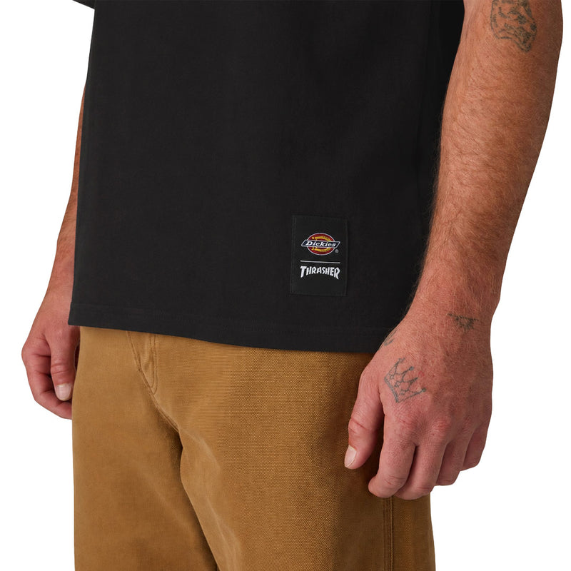 Dickies - Men's Dickies x Thrasher Graphic Short Sleeve T-Shirt (A88IUBLK)