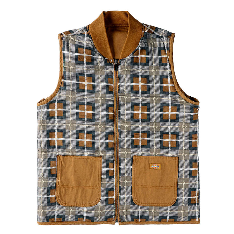 Dickies - Men's Dickies x Thrasher Reversible Quit Lined Padded Vest (A88IT0BD)