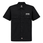 Dickies - Men's Dickies x Thrasher Woven Twill  Short Sleeve Work Shirt (A88HTBLK)