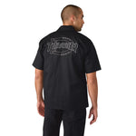 Dickies - Men's Dickies x Thrasher Woven Twill  Short Sleeve Work Shirt (A88HTBLK)