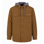 Dickies - Men's Duck Insulated Hooded Shirt Jacket (TJ213BD)
