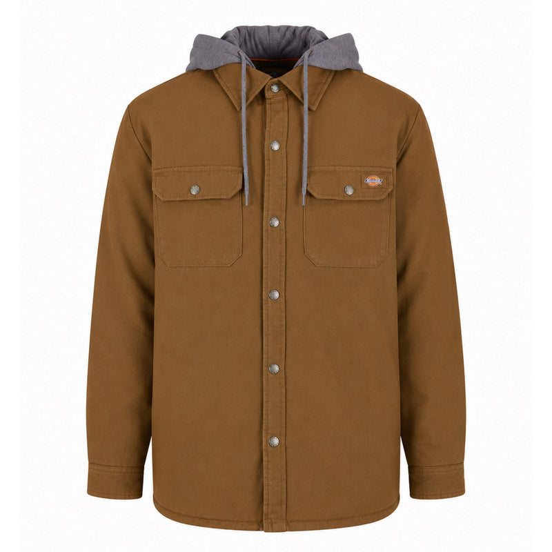 Dickies - Men's Duck Insulated Hooded Shirt Jacket (TJ213BD)