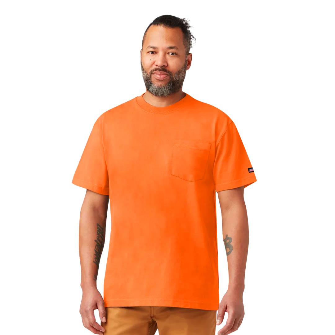 Dickies - Men's Easy Vis Short Sleeve Pocket T-Shirt (PKGS408EG