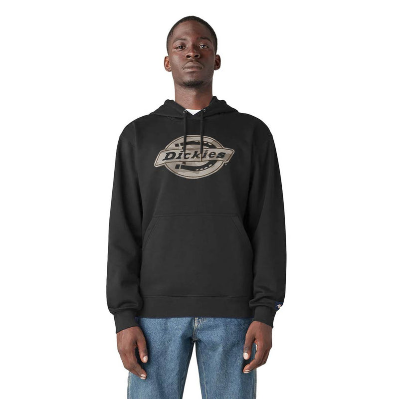 Dickies - Men's Fleece Camo Logo Pullover Hoodie (TW22CKBK)