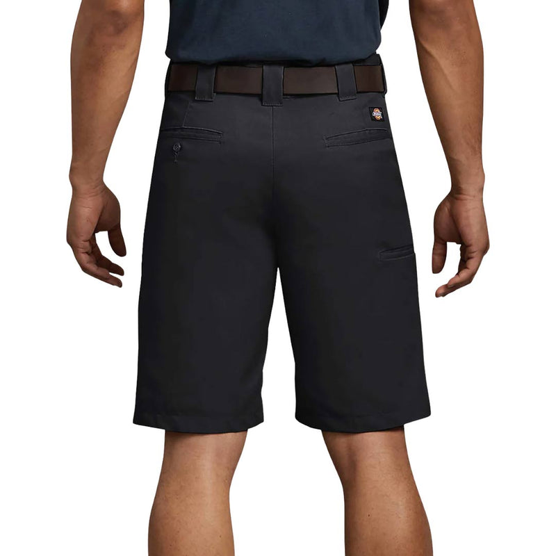 Dickies - Men's Flex Regular Fit 11 Inch Work Shorts (WR850BK)