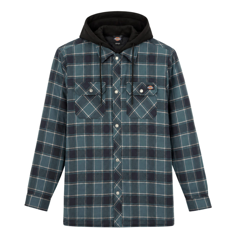 Dickies - Men's Insulated Hooded Flannel Jacket (TJ2110DN)