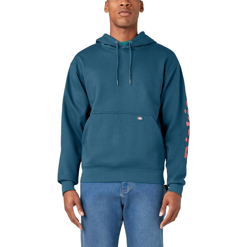 Dickies - Men's Knit Fleece Long Sleeve Pullover Hoodie (TW22BIL)
