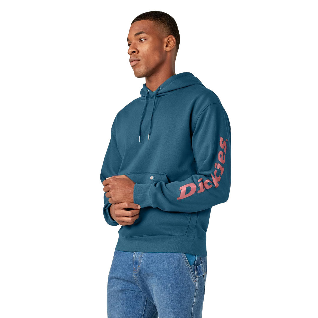 Dickies - Men's Knit Fleece Long Sleeve Pullover Hoodie (TW22BIL