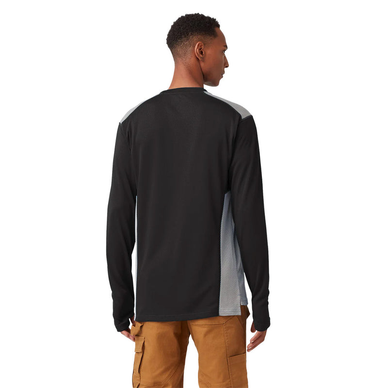 Dickies - Men's Knit Temp-iQ 365 Long Sleeve Pocket T-Shirt (SL620KBK)