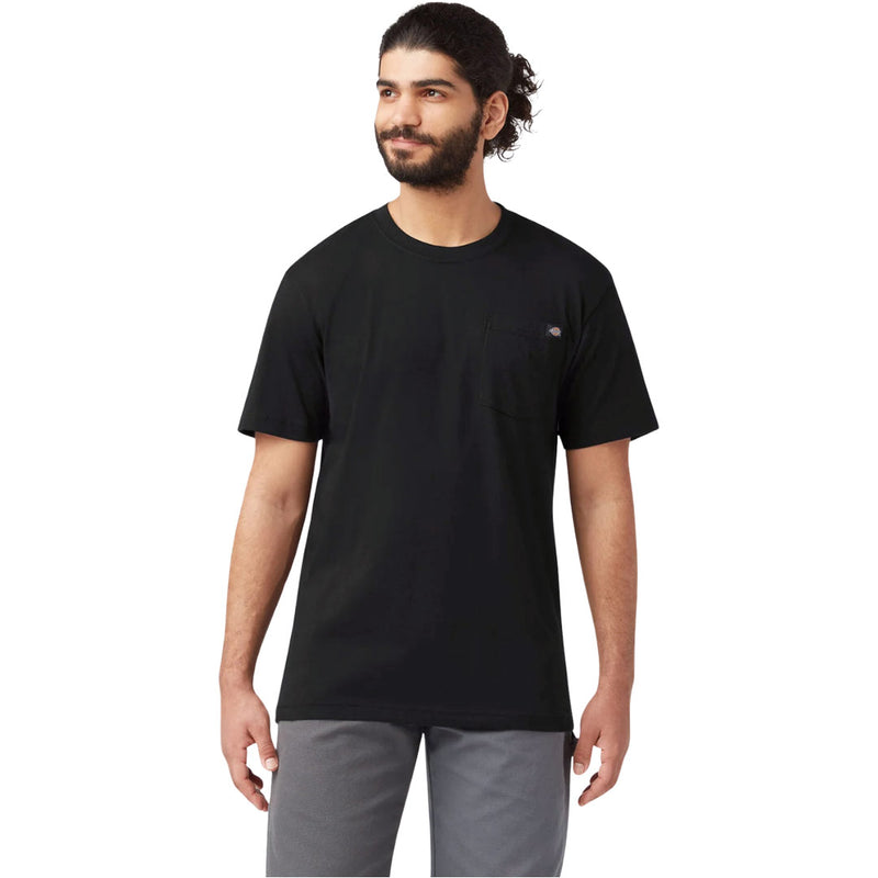 Dickies - Men's Lightweight Short Sleeve Pocket T-Shirt (WS436BK)