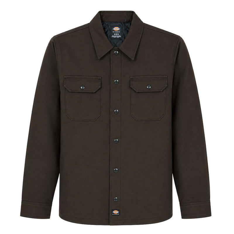 Dickies - Men's Quilt Lined Woven Duck Snap Jacket (A85SI0DB)
