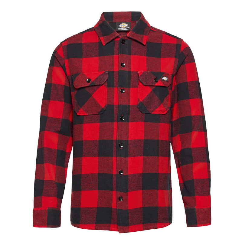 Dickies - Men's Sacramento Plaid Long Sleeve Shirt (WLR23PAE)