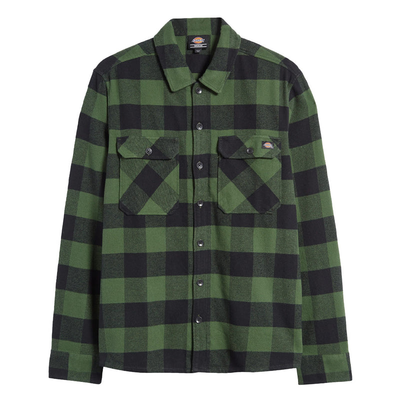 Dickies - Men's Sacramento Plaid Long Sleeve Shirt (WLR23PEB)