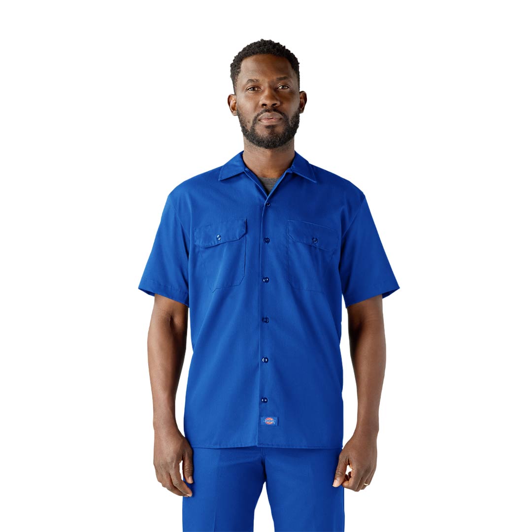 Dickies Men s Short Sleeve Work Shirt 1574RB SVP Sports