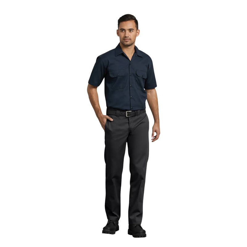 Dickies - Men's Slim Fit Straight Work Pant (WP873BK)
