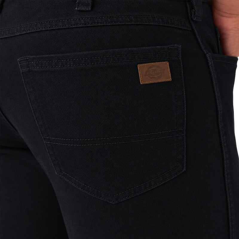 Dickies - Men's Slim Flex Denim Straight Jeans (A85WXL9D)
