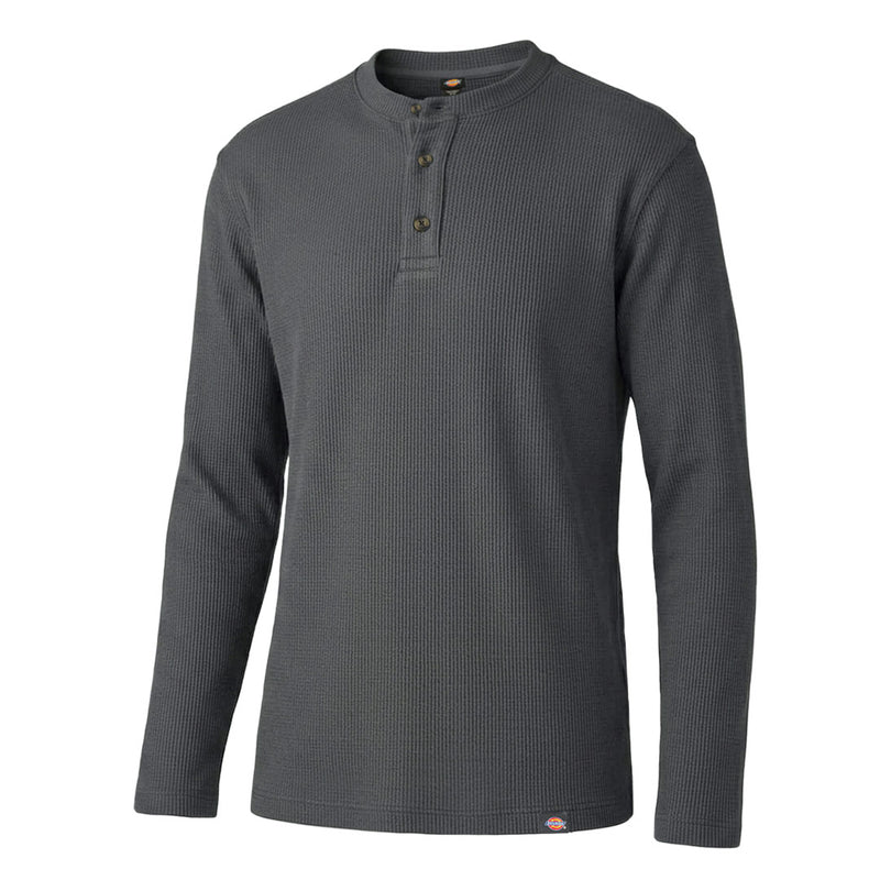 Dickies - Men's Thermal  Henley Long Sleeve T-Shirt (A85X30CH)