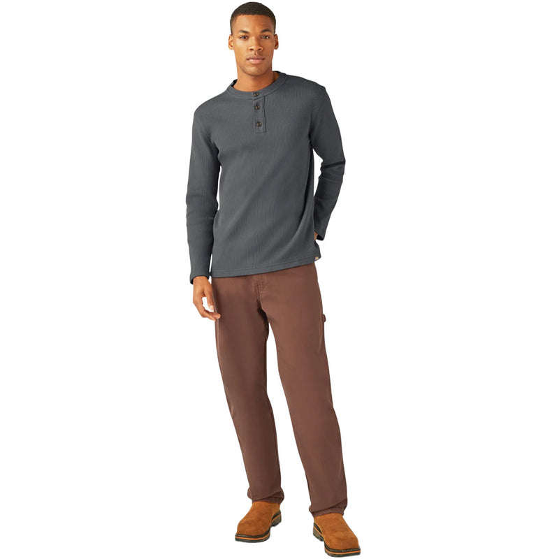 Dickies - Men's Thermal  Henley Long Sleeve T-Shirt (A85X30CH)