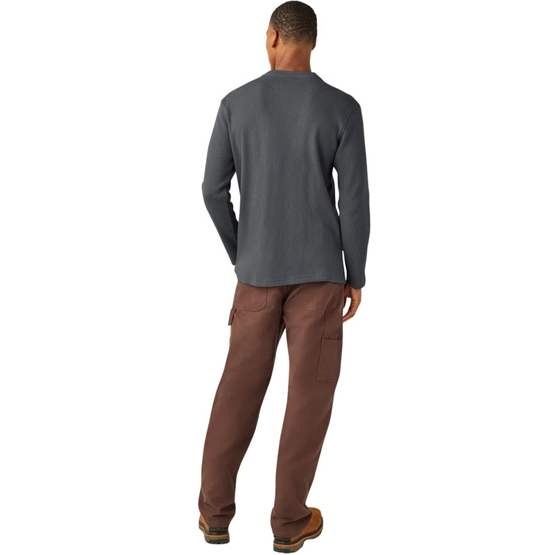 Dickies - Men's Thermal  Henley Long Sleeve T-Shirt (A85X30CH)