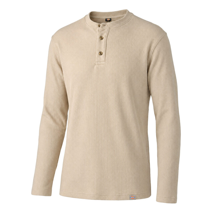 Dickies - Men's Thermal Henley Long Sleeve T-Shirt (A85X3OT9)